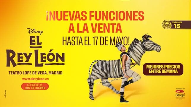 Madrid extiende sus musicales hasta mayo con entradas desde 27€